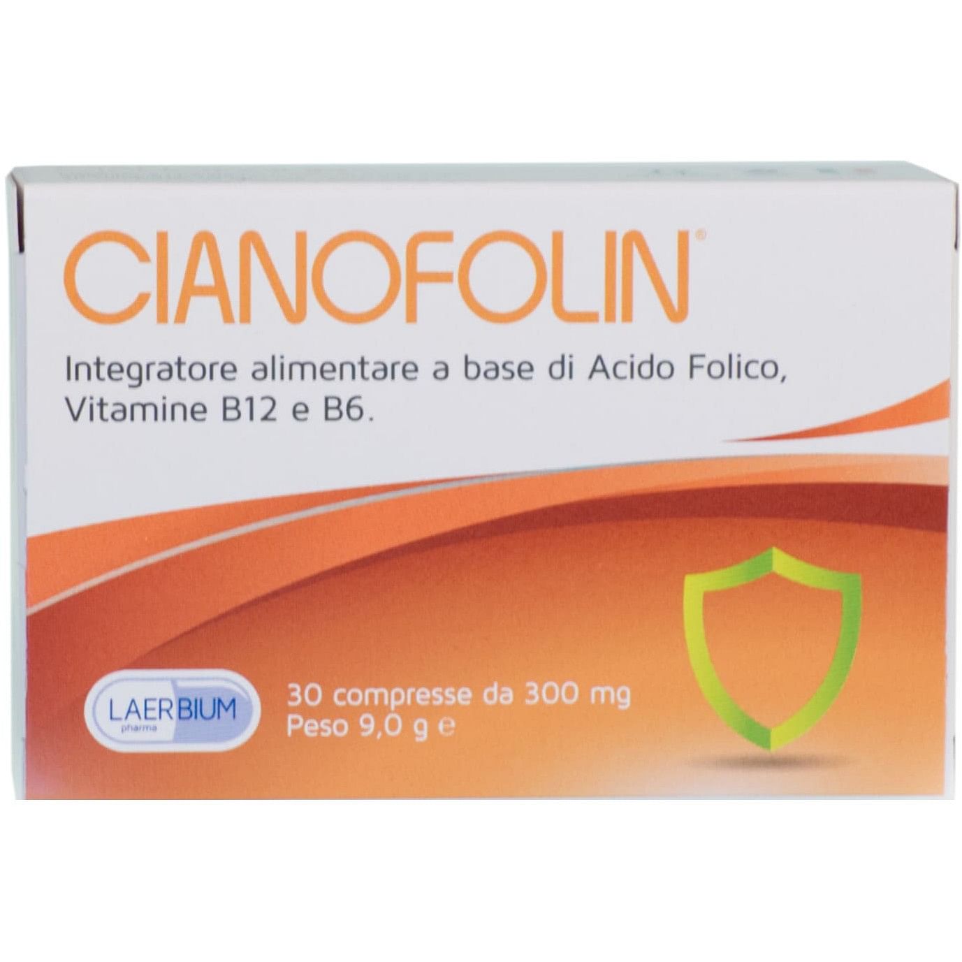 Cianofolin 30 Compresse Gastroprotette 9 G